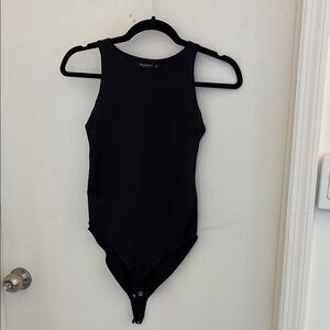 Stradivarius Black Bodysuit